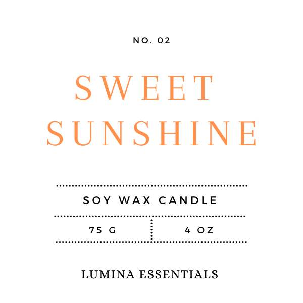 Sweet Sunshine Candle