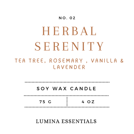 Herbal Serenity Candle